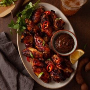 Sweet Tamarind Chili Wings featured image.