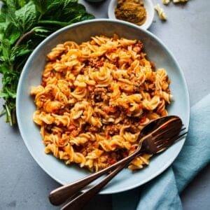Keema Pasta Featured Image.