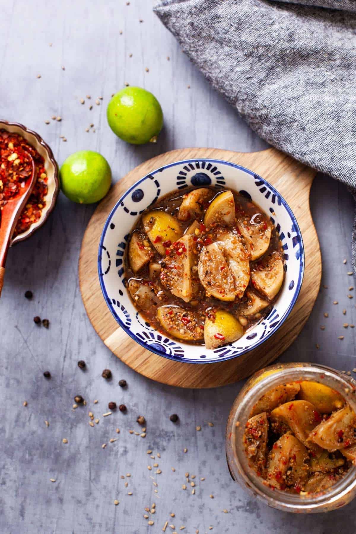 Nimbu Ka achaar without oil