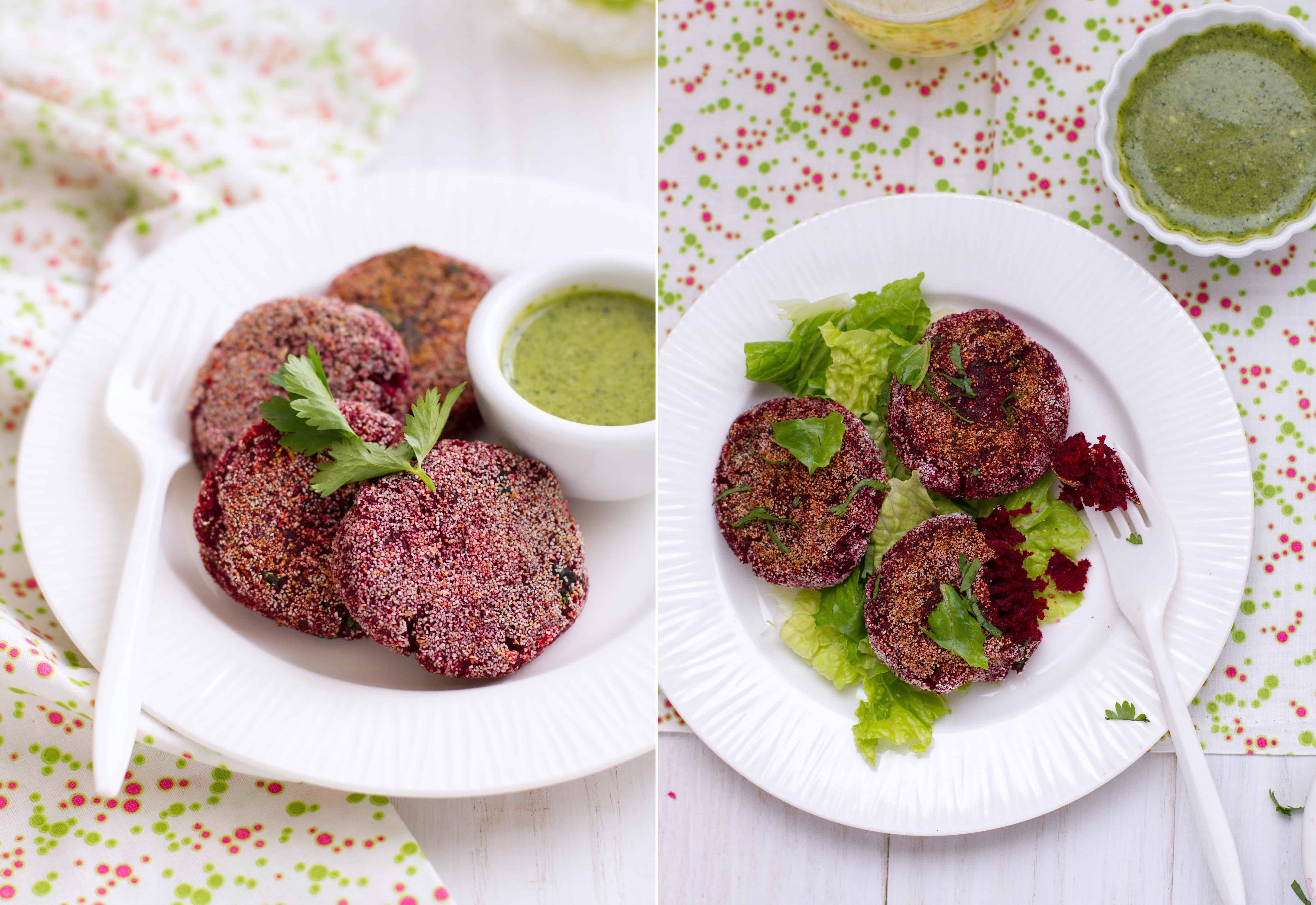 Beetroot & Potato Tikkis