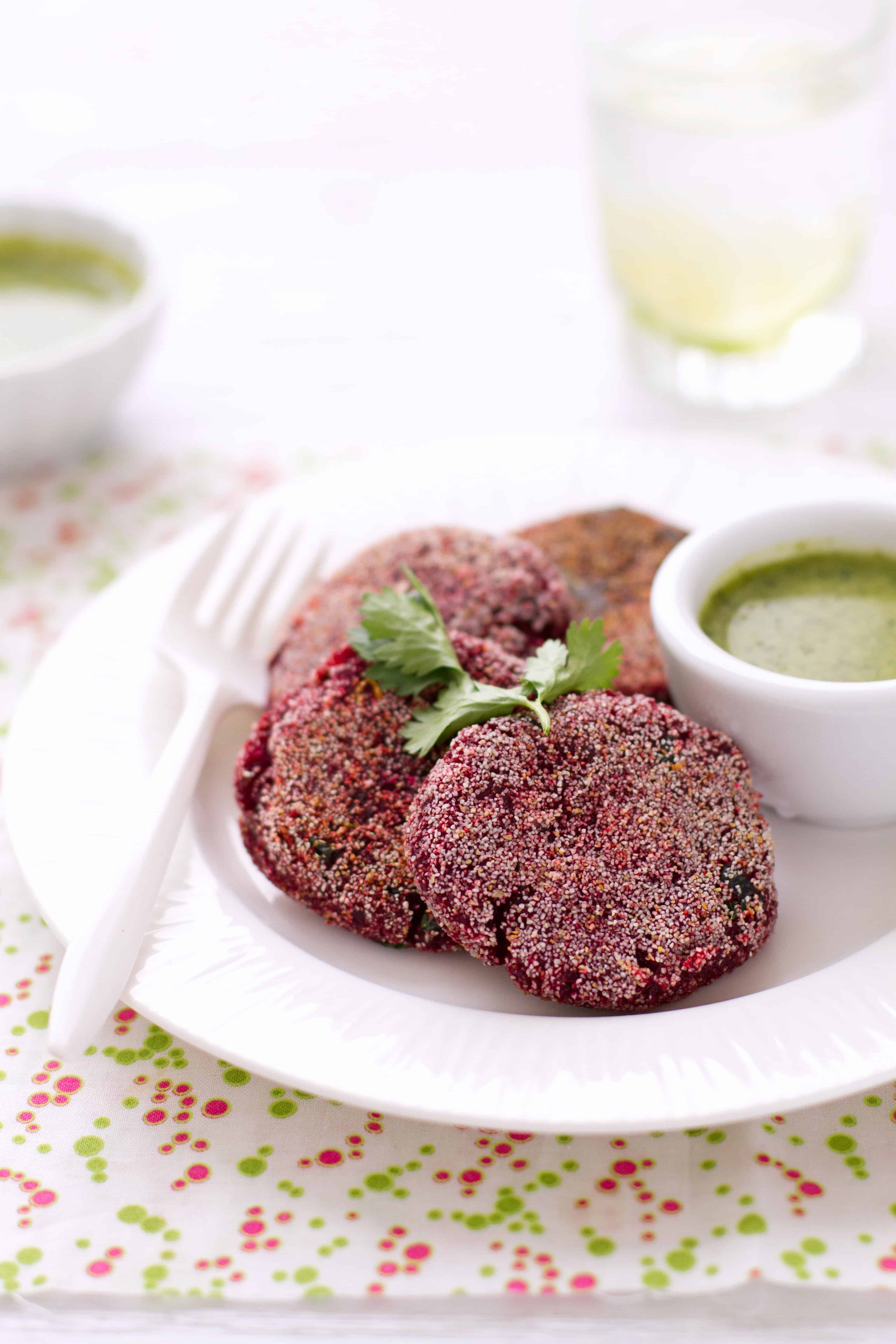 Beetroot Tikki