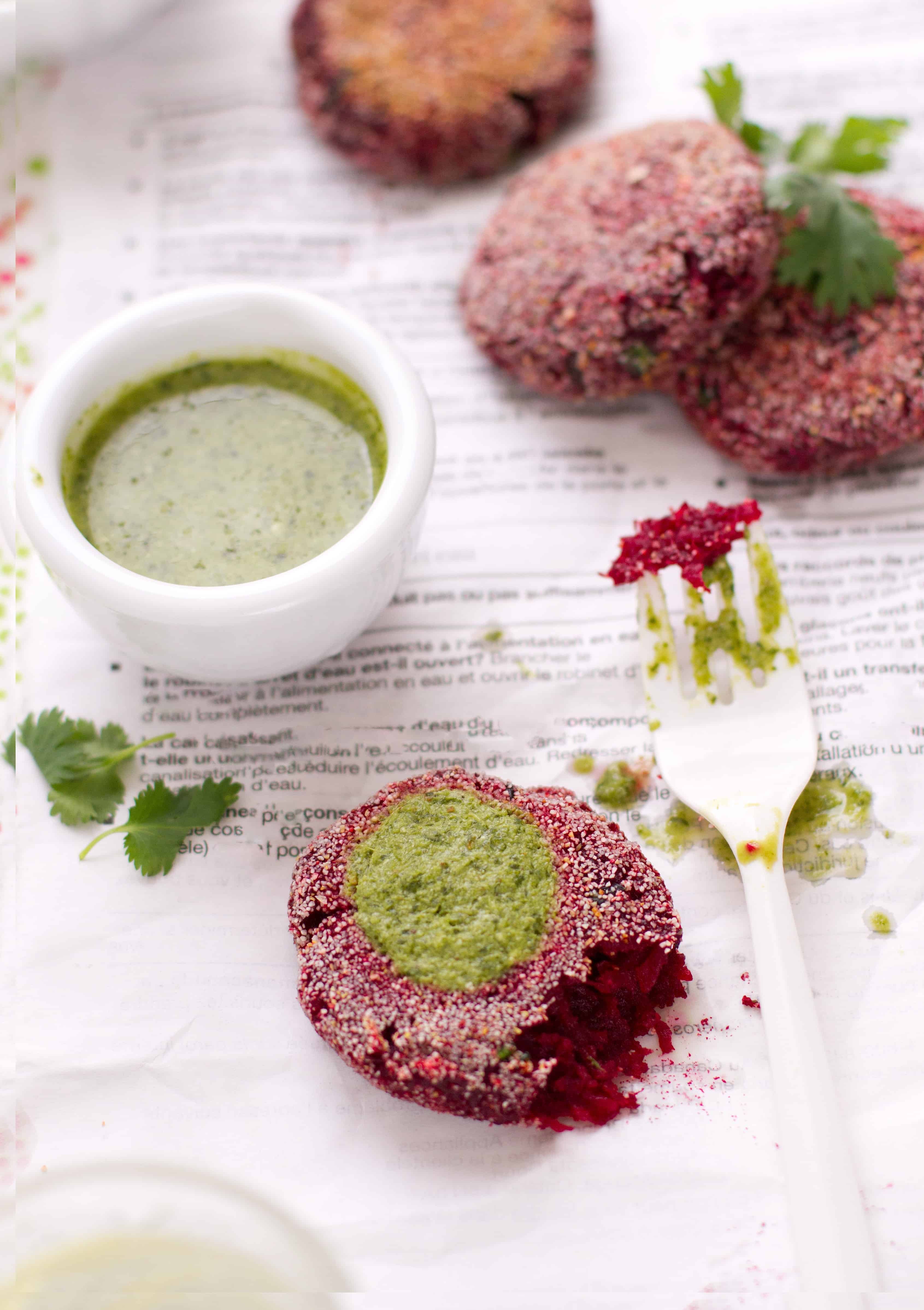 Beetroot & Potato Tikkis, Sinfully Spicy
