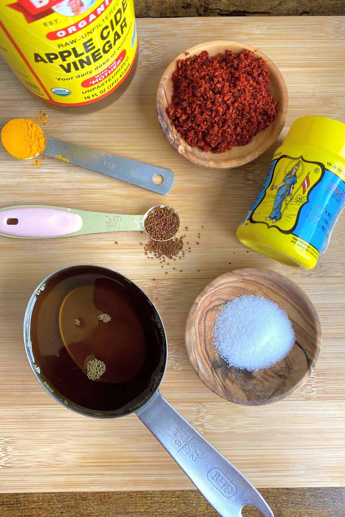 Spices Needed to Make Punjabi Winter Pickle.