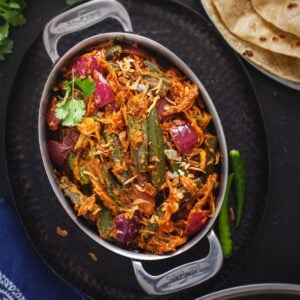 Bhindi Do Pyaza Featured Image.