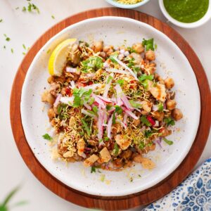 Chana Chaat Featured Image.