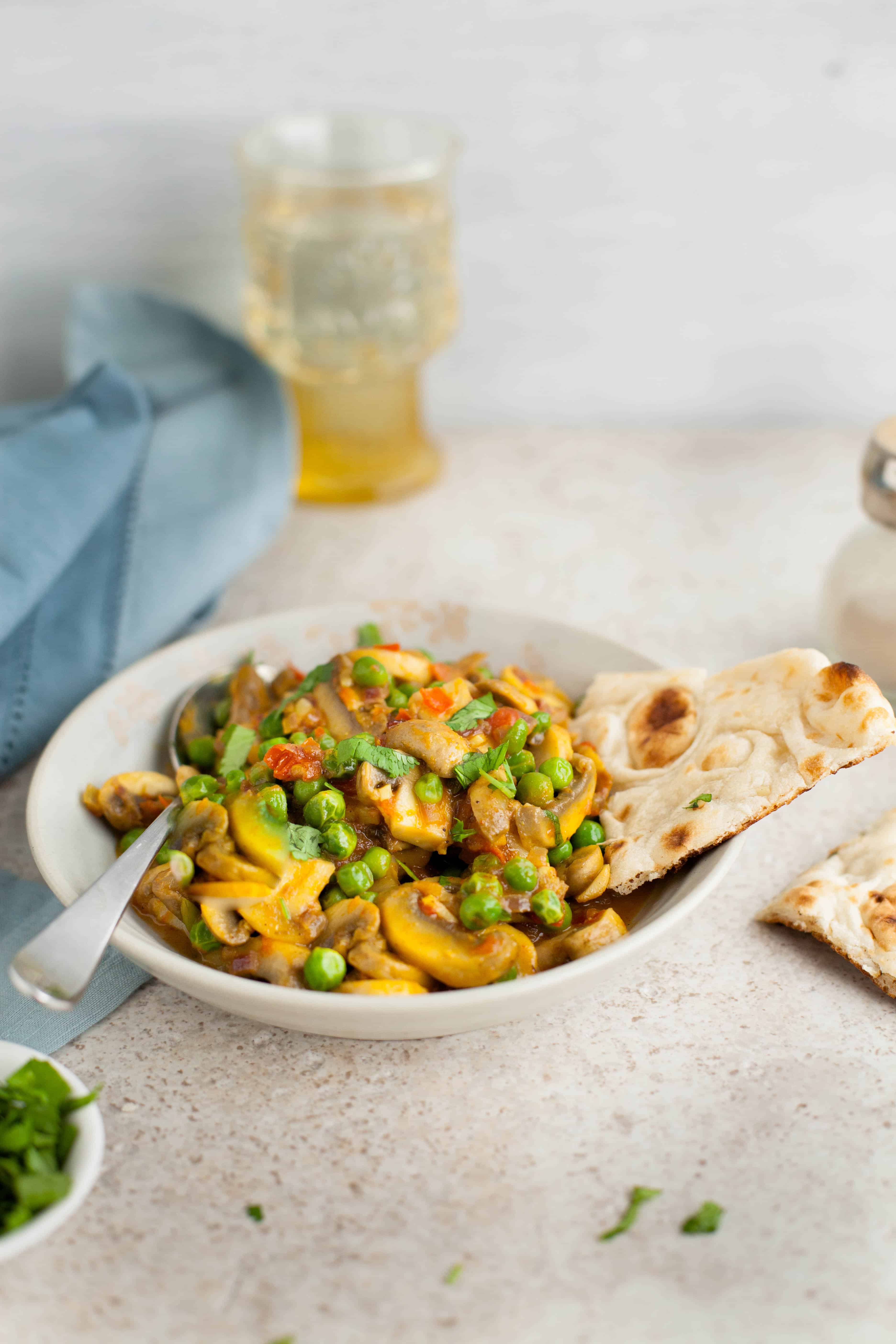 Sinfully Spicy - Mushroom Matar (peas) Stirfry04