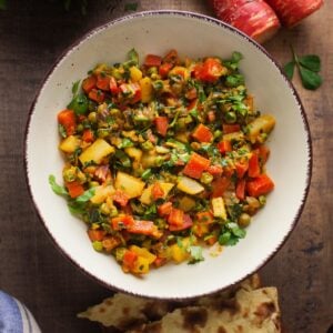 Gajar Matar Aloo Featured Image.