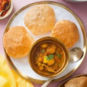 Aloo Poori Featured Image.