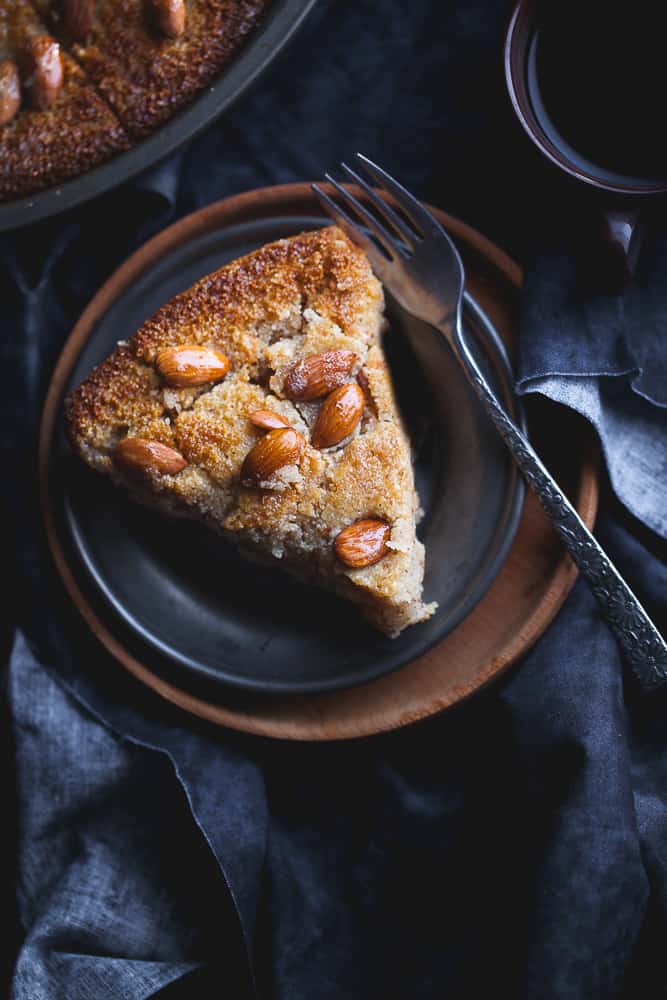 Sinfully Spicy: Semolina Almond Cake With Cardamom