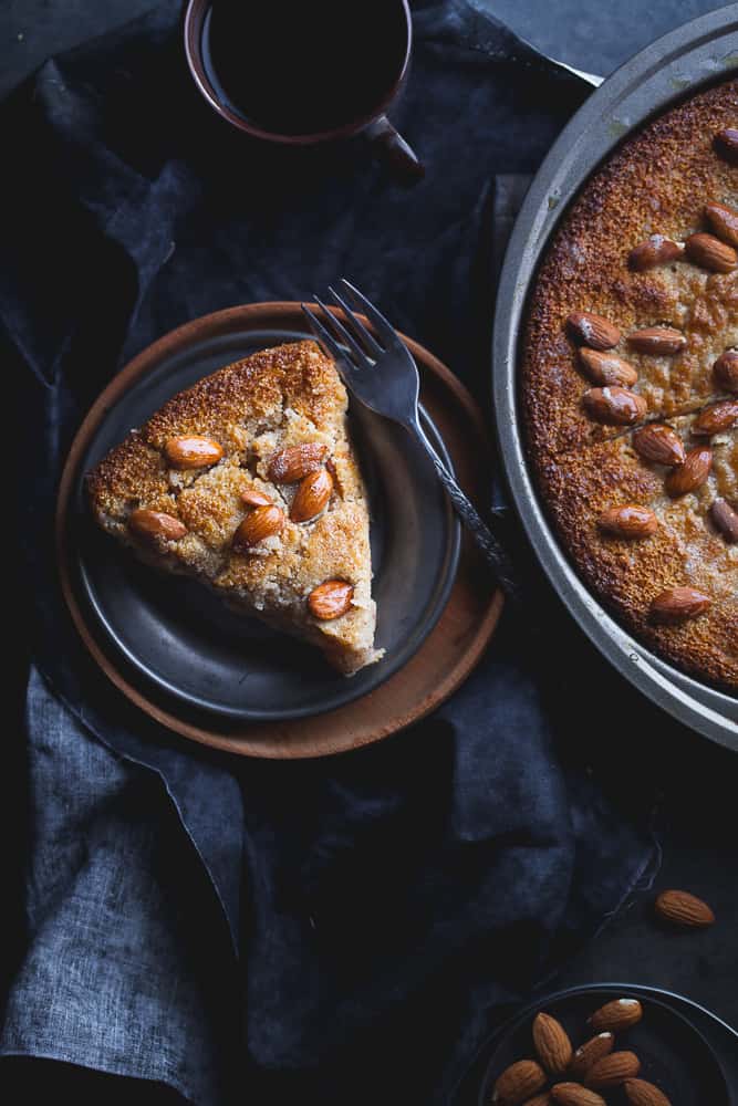 Sinfully Spicy: Semolina Almond Cake With Cardamom
