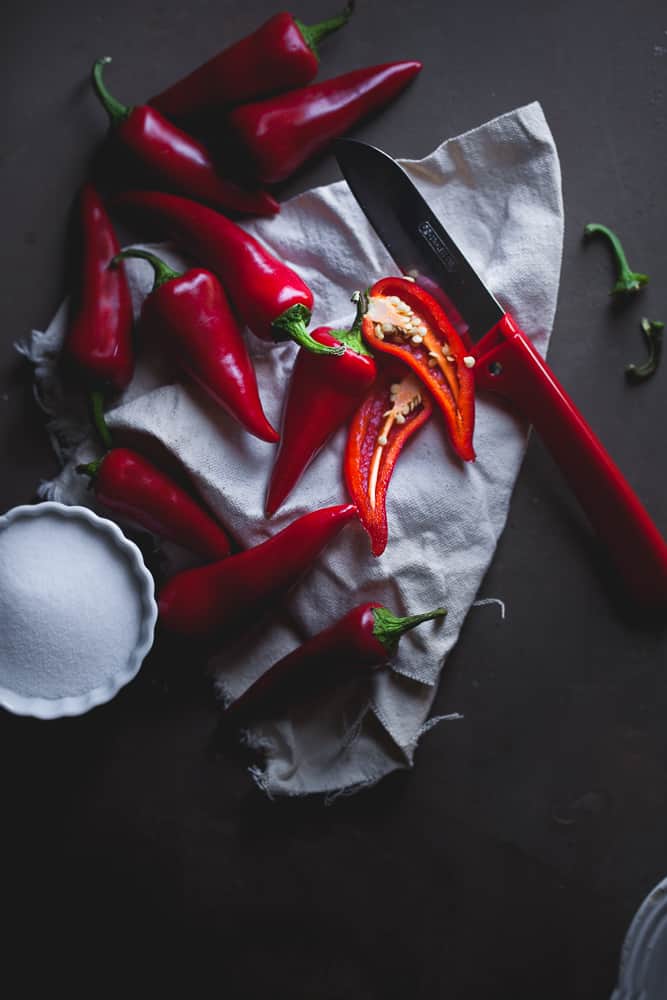 Sinfully Spicy - Laal Mirch Ka Achaar, Pickled Red Chili Peppers #indian