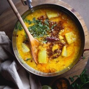 Lauki Chana Featured Dal.