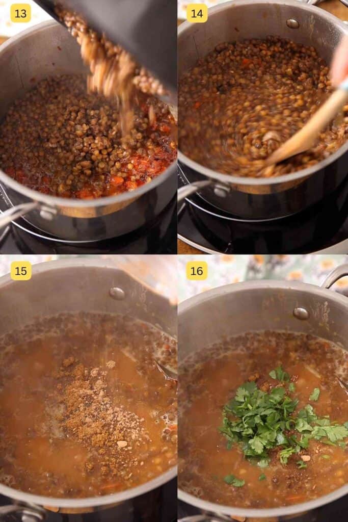 Step by Step photos of finishing