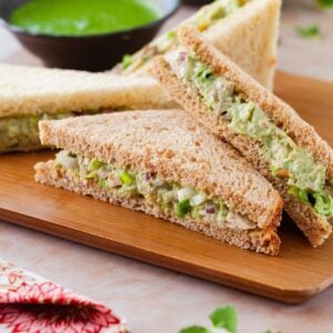 Chicken Chutney Sandwich Featured Image.