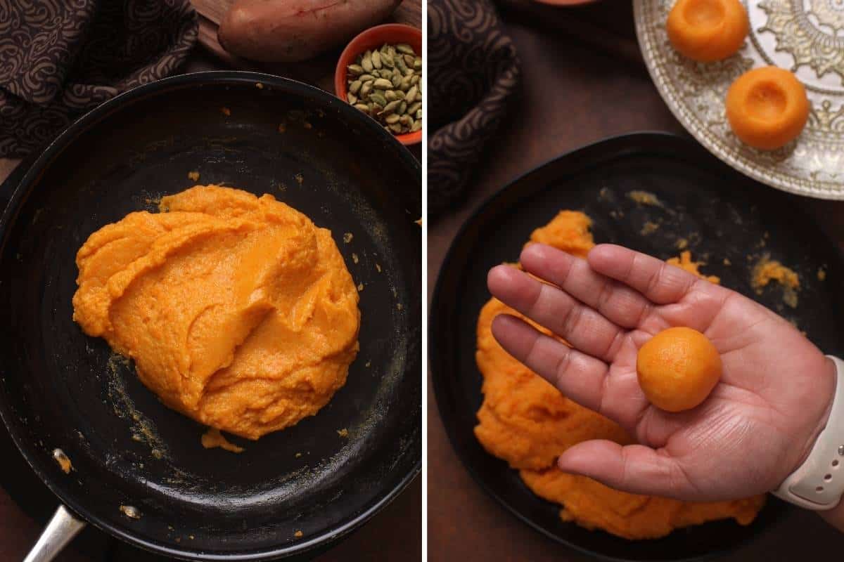 Shaping indian sweet