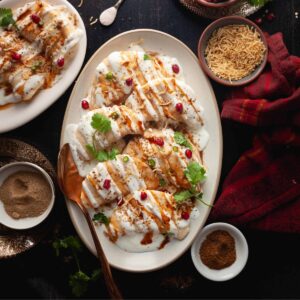 Dahi Gujiya Featured Image.