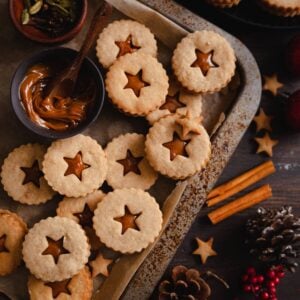 Masala Chai Shortbread Sandwiches Featured Image.