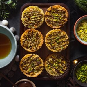 Baklava Cookie Cups Featured Image.