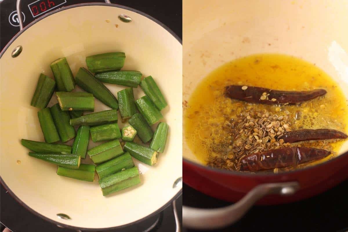 Oil Tempered with spices