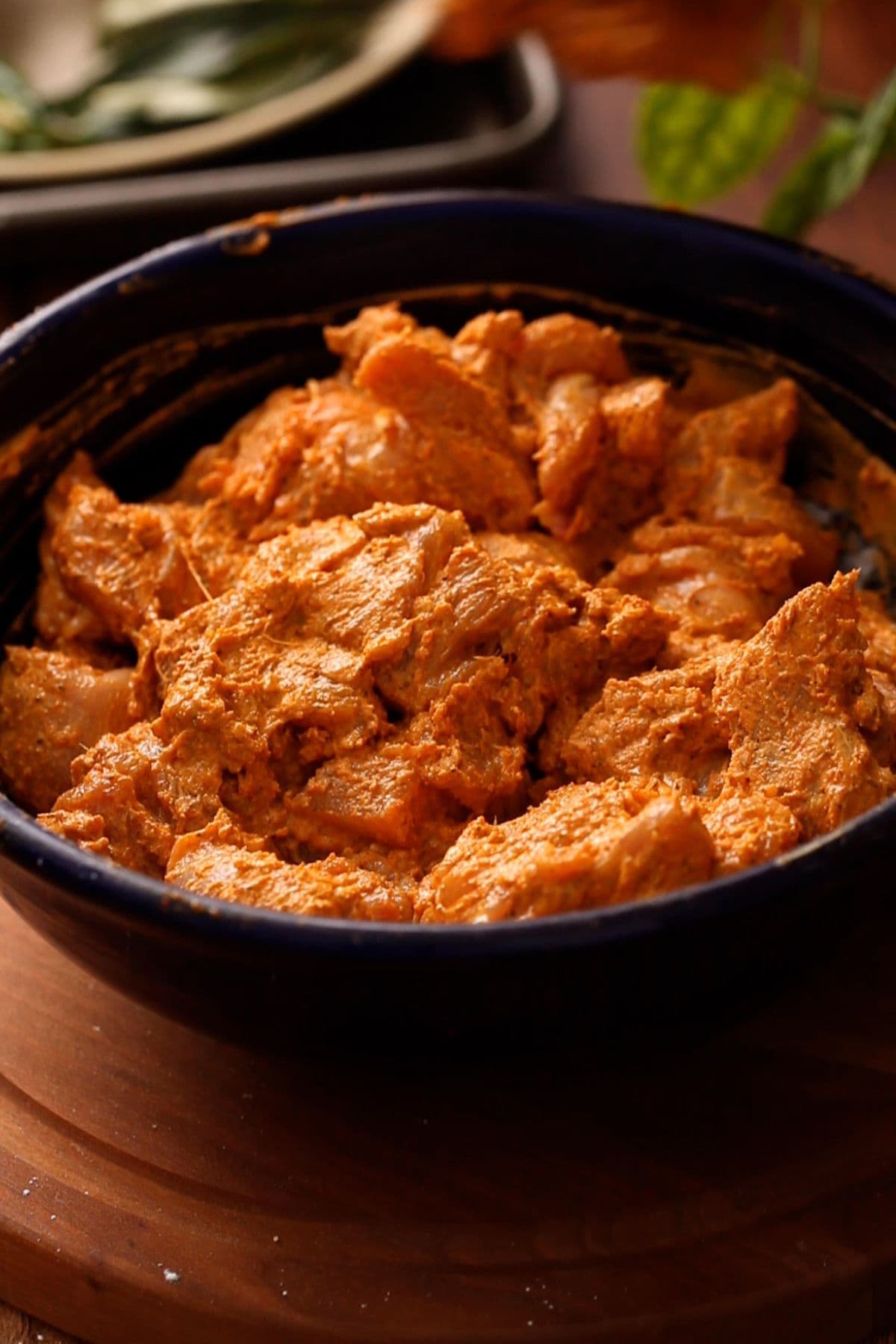 Chicken is coated in rice flour amd corn starch.