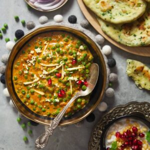 Khoya matar sabji featured image.