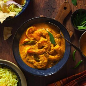 Malabar shrimp curry featured image.