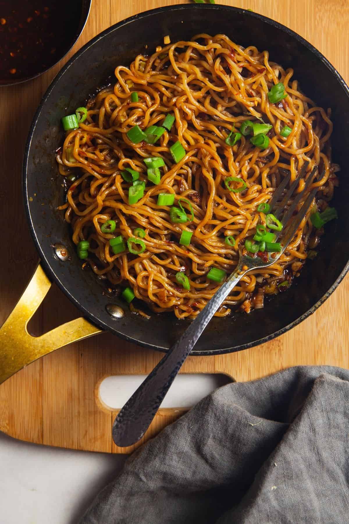 Sinfully Spicy - Panfried Noodles