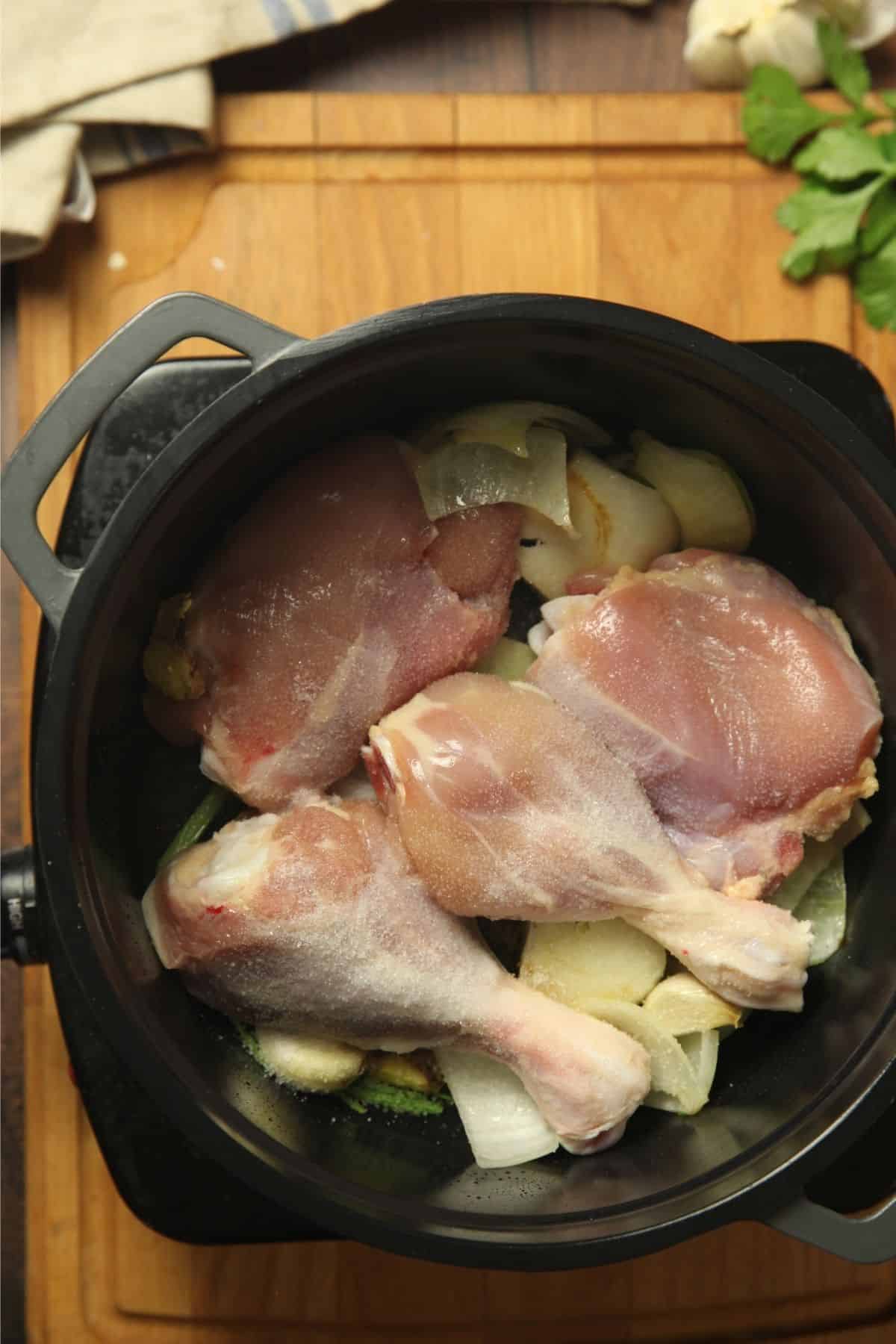 Sinfully Spicy-Chicken Shorba Process Step2