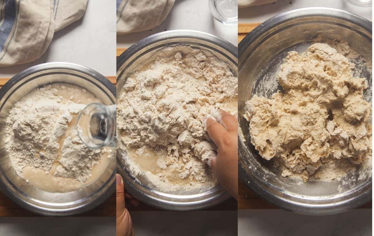 Making Plain Paratha Dough