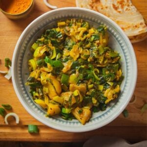 Featured Image Hare Pyaz Ki Sabzi