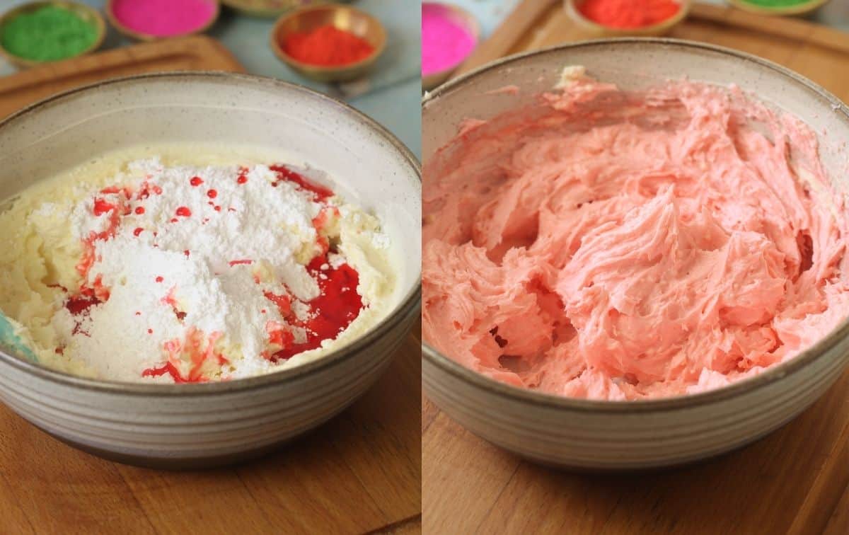 Rose Syrup Cheesecake Filling