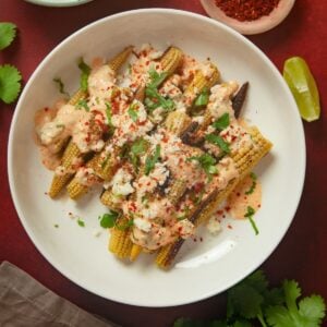 Baby Corn Elote Featured Image