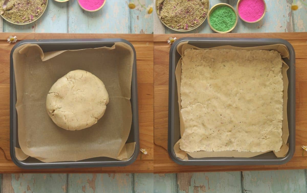 Pressed Thandai Shortbread