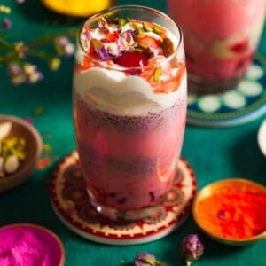 Rose Falooda With Instant Rabri Featured Image