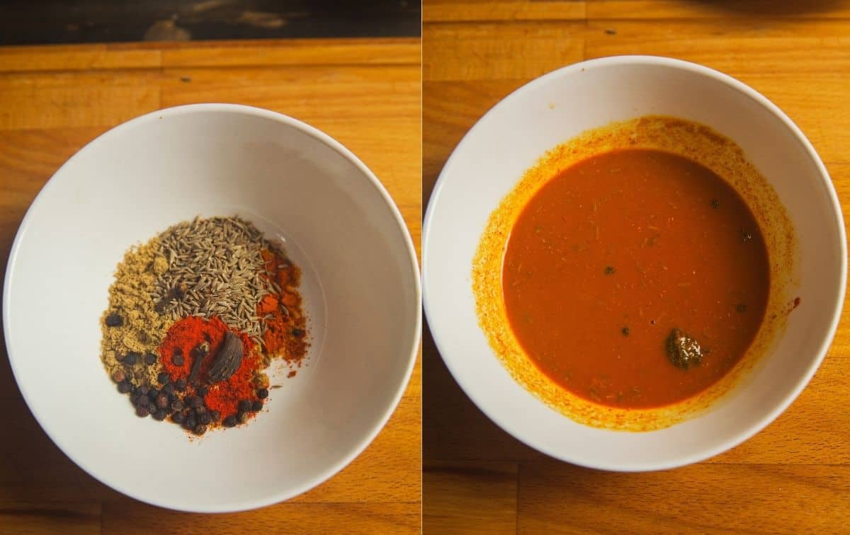 Step- Soak The Spices In Water