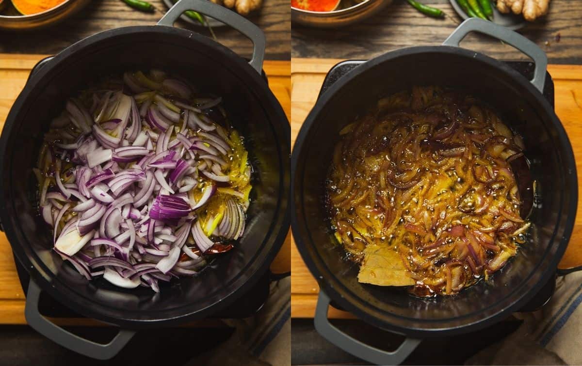 Steps- Brown The Onions