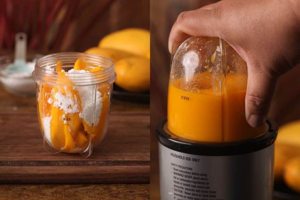 Honey Mango Puree With Sugar