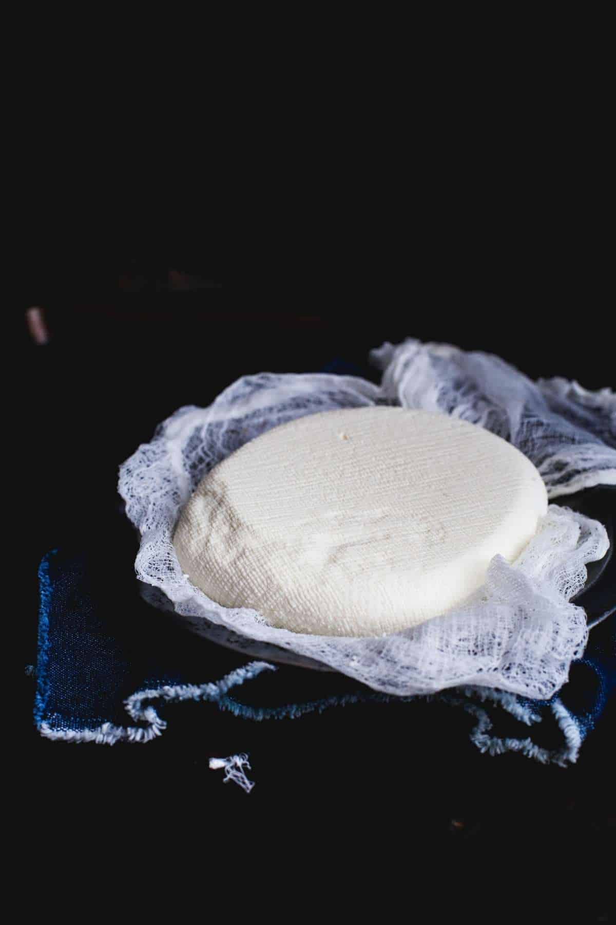 Block Of Paneer after weighing