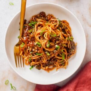 Manchurian Noodles Featured Image