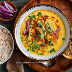 Punjabi Bhindi Kadhi Featured Image