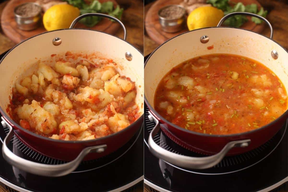 Fasting Potatoes ready to cook