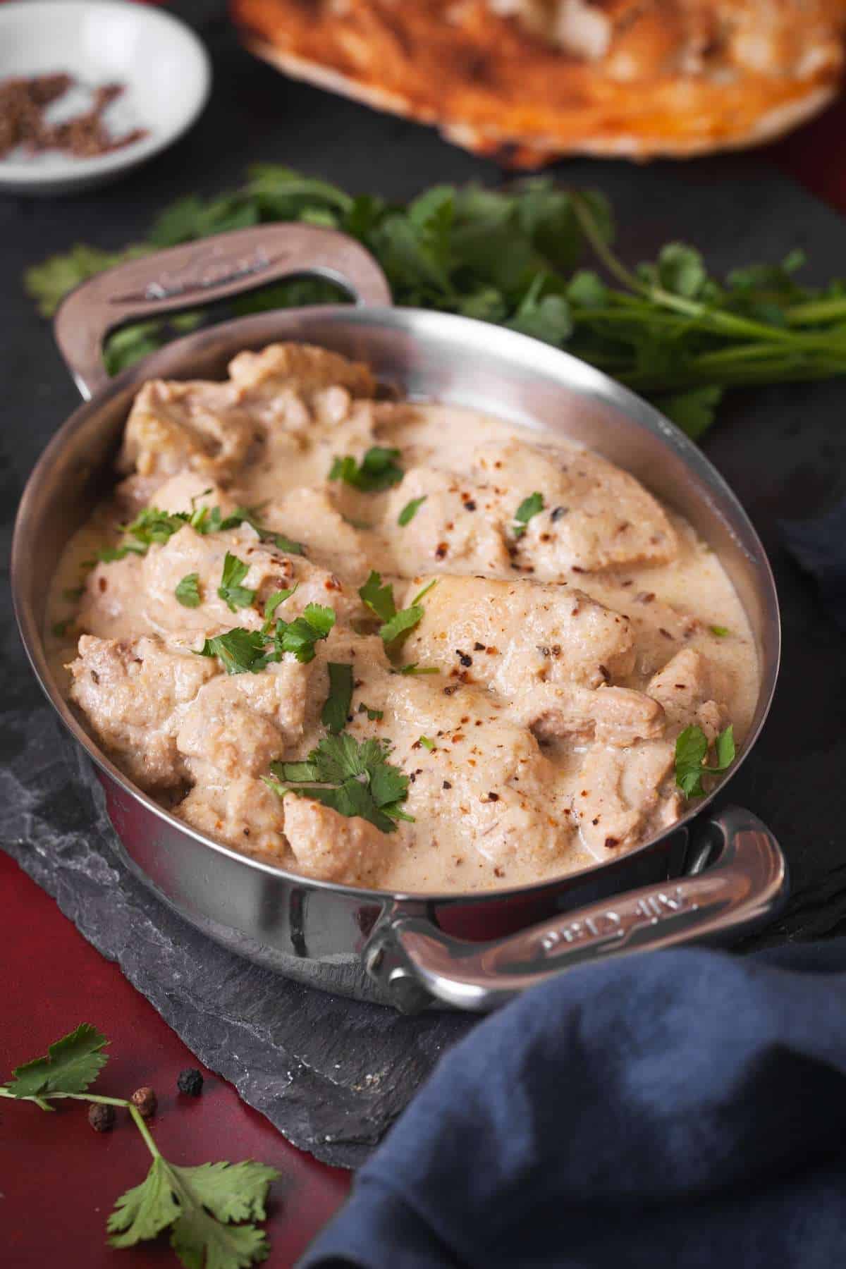 Indian Black Pepper Chicken.