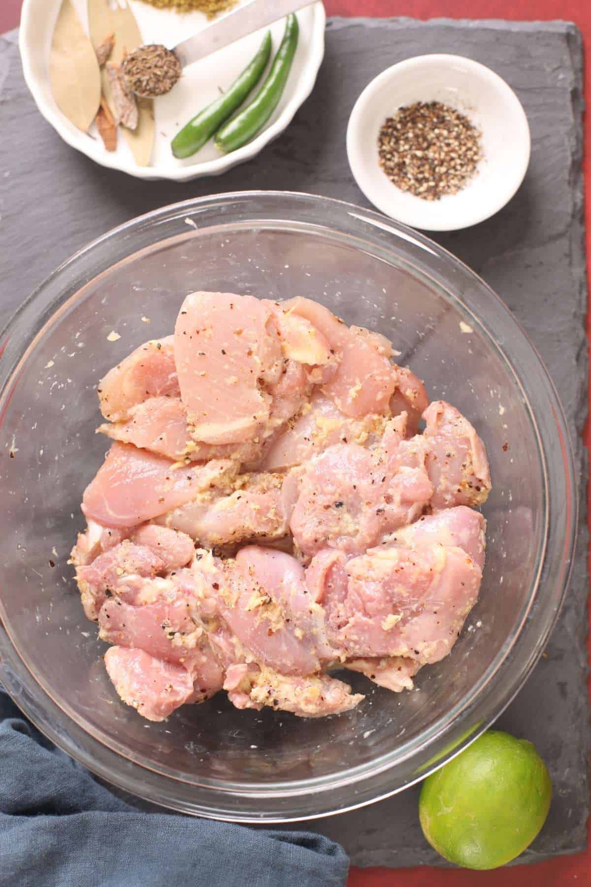 Marinated Chicken Thighs