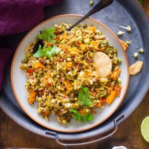 Sprouted Green Moong Chaat Featured Image