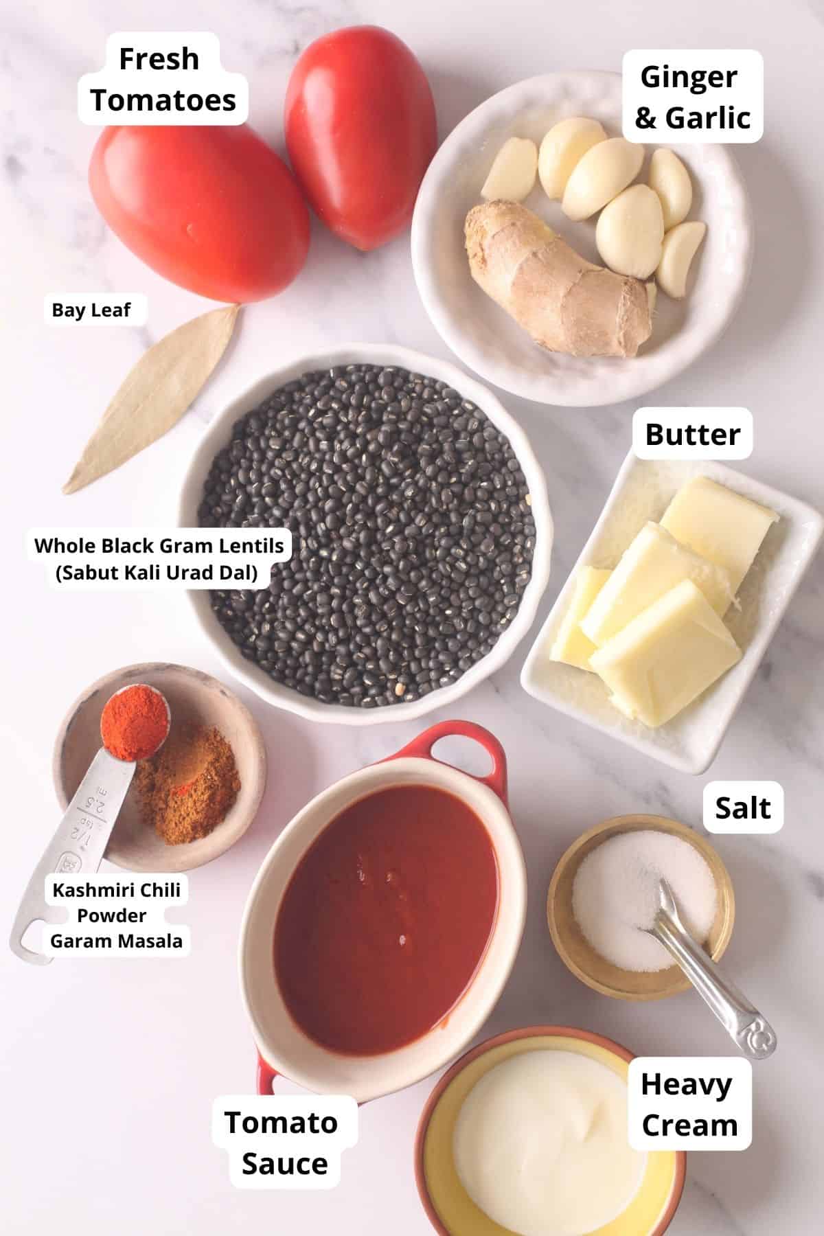 Ingredients For Dal