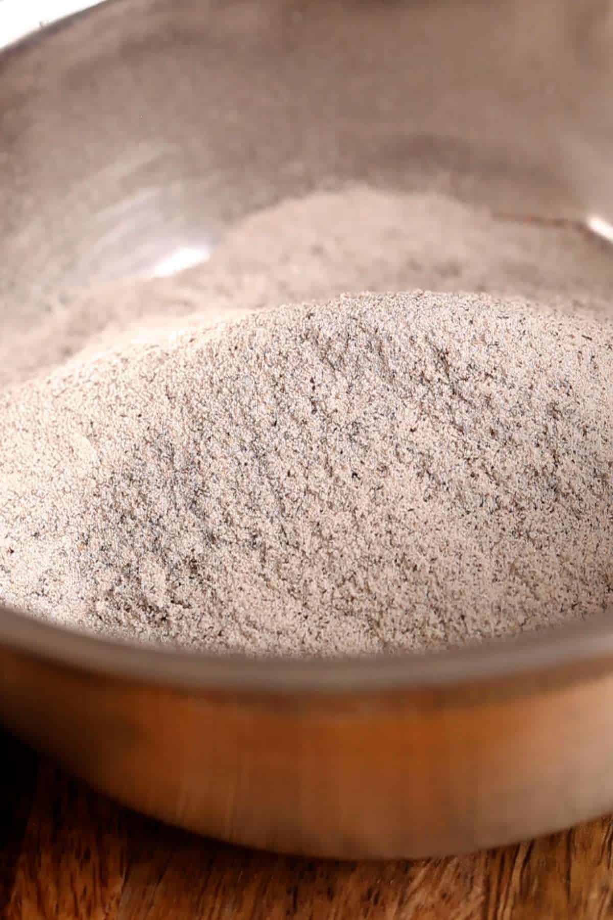 Buckwheat Flour in a bowl.