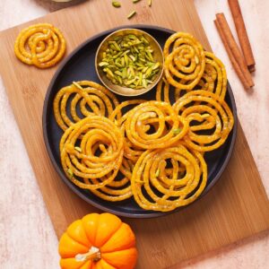 Pumpkin Jalebi Featured Image.