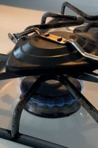 Toast the sandwich on both sides. 