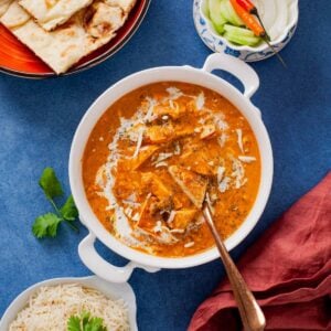 Creamy Paneer Lababdar Curry Featured Image.