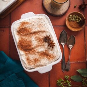 Masala Chai Tiramisu Featured Image.